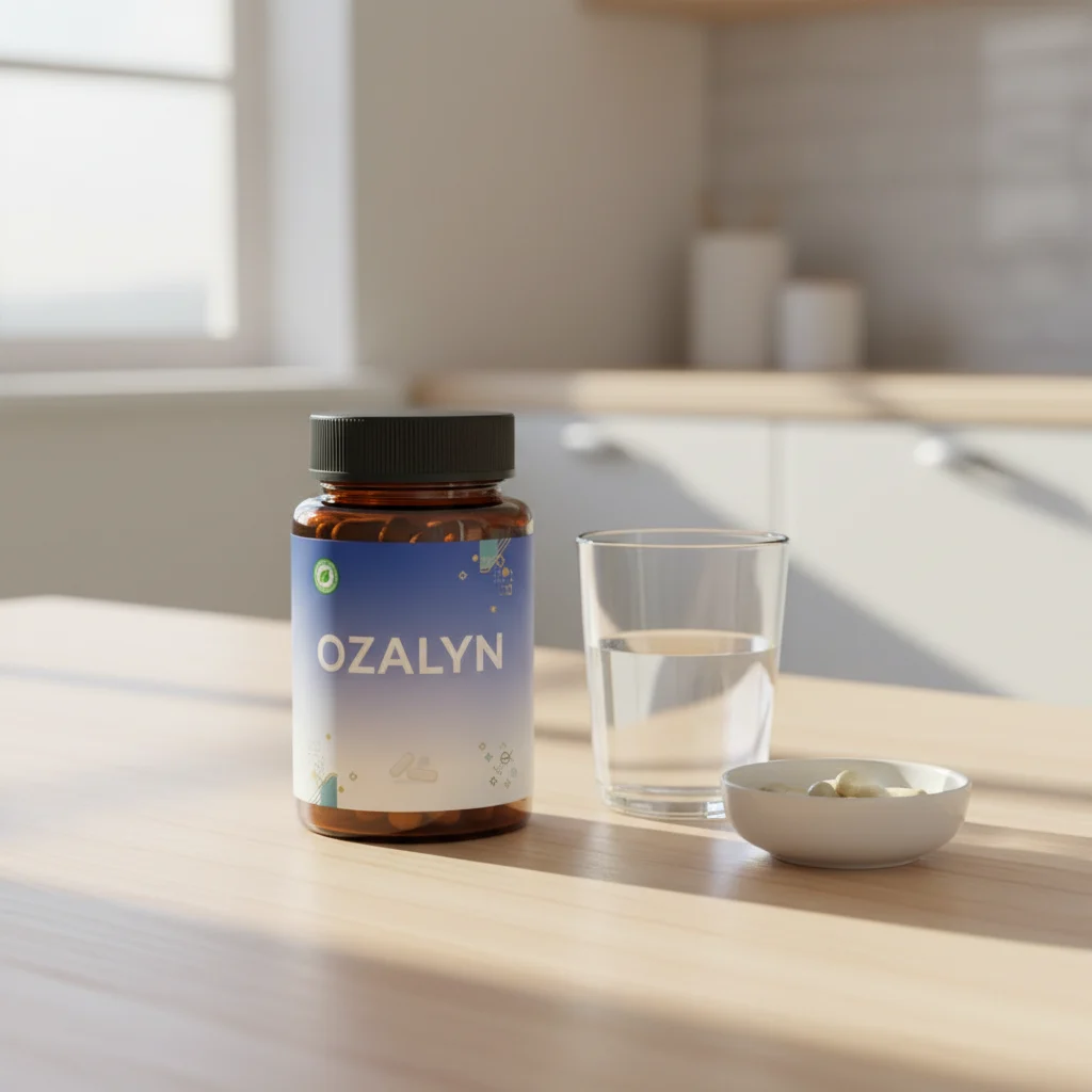 Ozalyn druppelfles naast botanische ingrediënten - voedingssupplement zonder kunstmatige toevoegingen